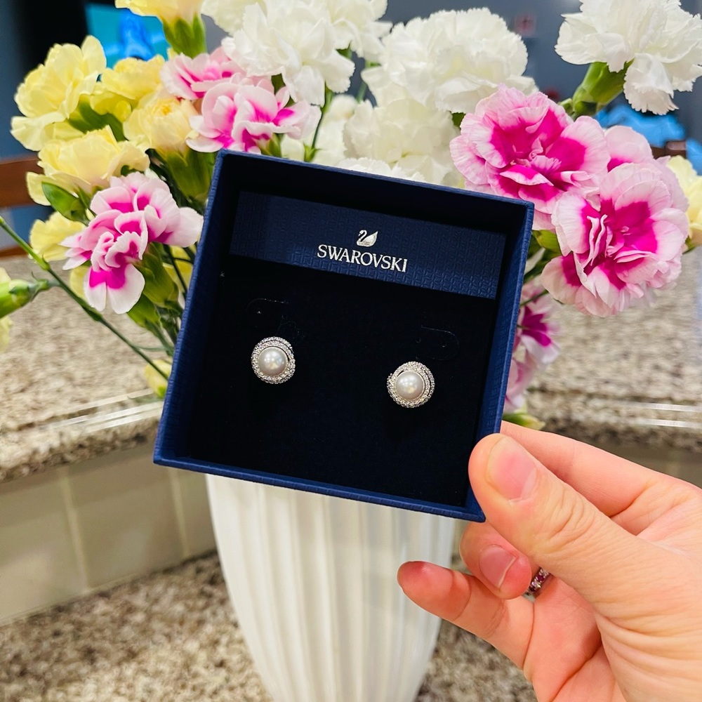 Swarovski crystal earrings